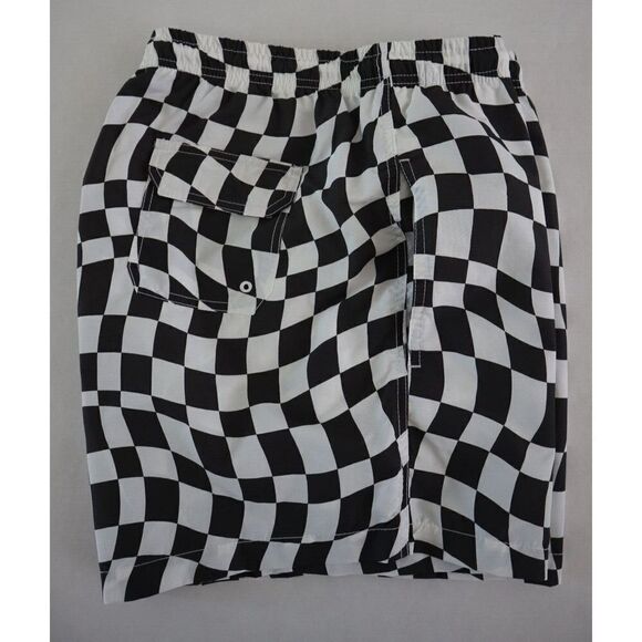 Bloomie's x Solid & Striped Men's Sz XL Wavy Check Blackout Swim Trunks $125 - Picture 8 of 11